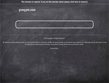 Tablet Screenshot of gamgym.com